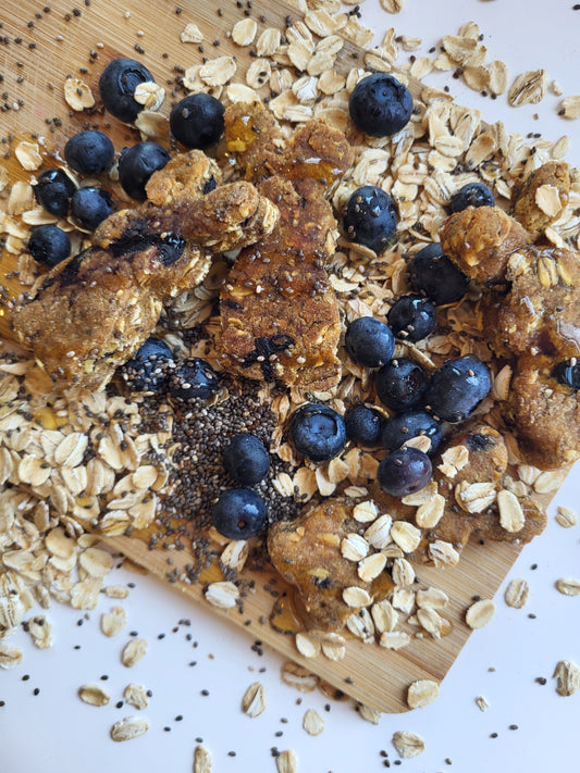 Blueberry Oatmeal Bunnies