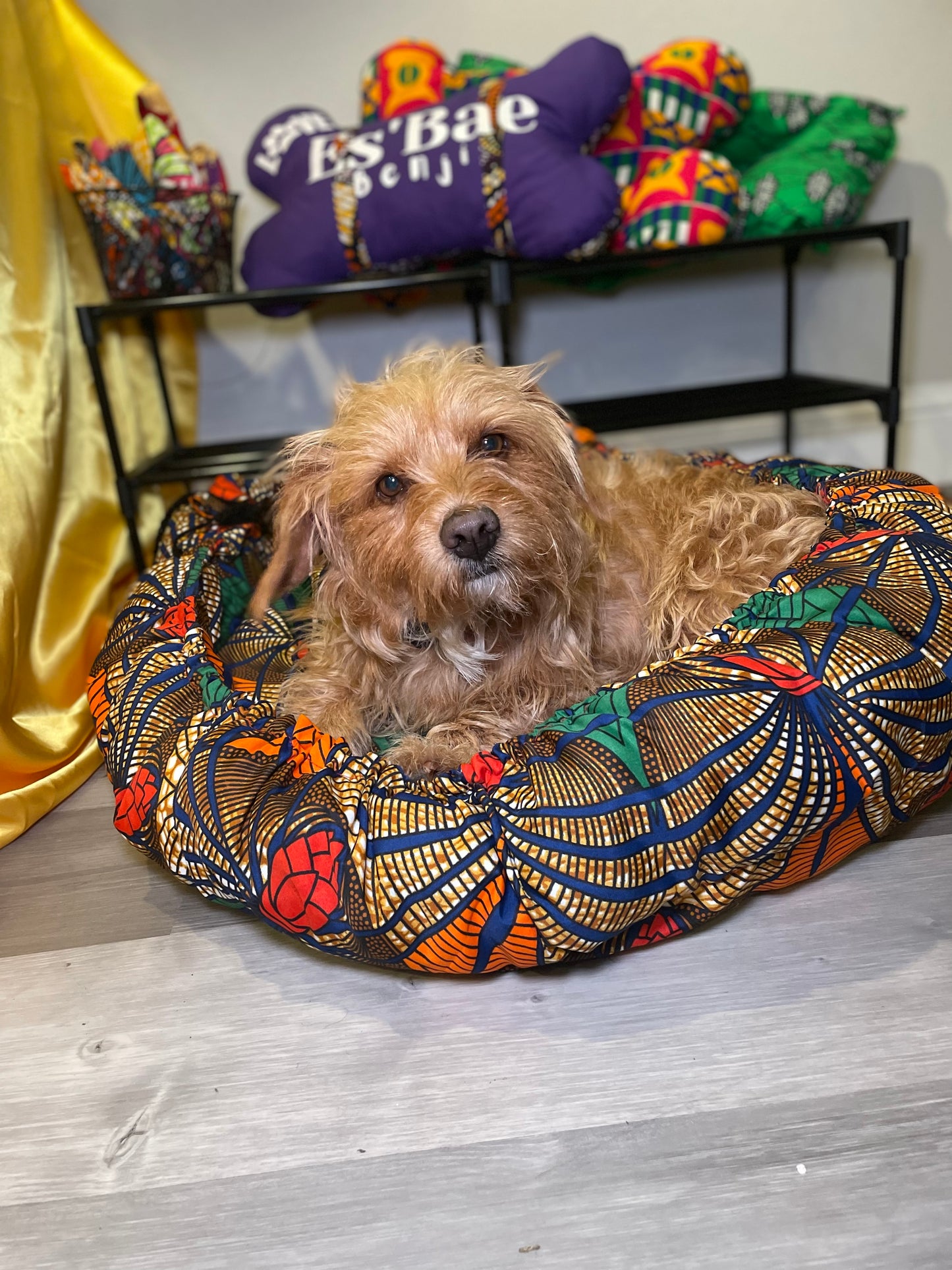 Dog Donut Bed / Adjustable / Machine washable